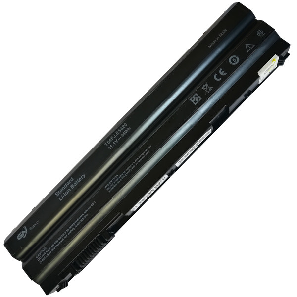 باتری لپ تاپ 6 سلولی جی ان مدل E5420 مناسب برای لپ تاپ دل Latitude E5420/E6420/E5520/E6430 1742746