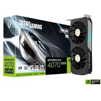 picture کارت گرافیک زوتک مدل ZOTAC GAMING GeForce RTX 4070 SUPER Twin Edge OC 12GB GDDR6X