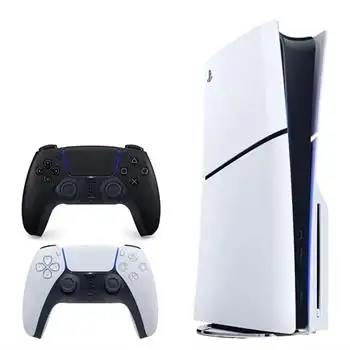 picture باندل کنسول بازی سونی مدل PlayStation 5 Slim ظرفیت 1 ترابایت (به همراه دسته اضافی مشکی)