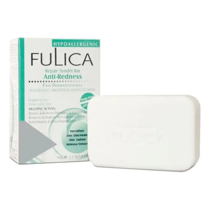 picture پاک کننده فولیکا با کد 1306010056 ( Fulica Repair Syndet Bar Anti Redness )