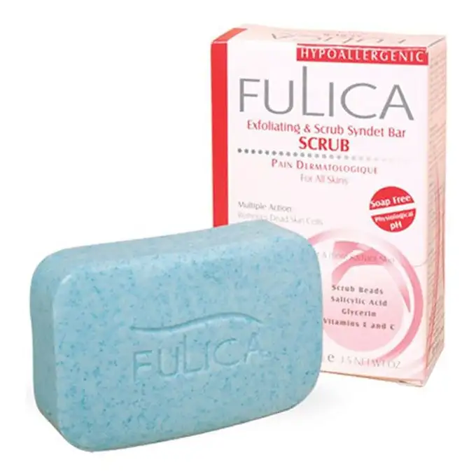 picture پاک کننده فولیکا با کد 1306010059 ( Fulica Exfoliating And Scrub Syndet Bar Scrub )