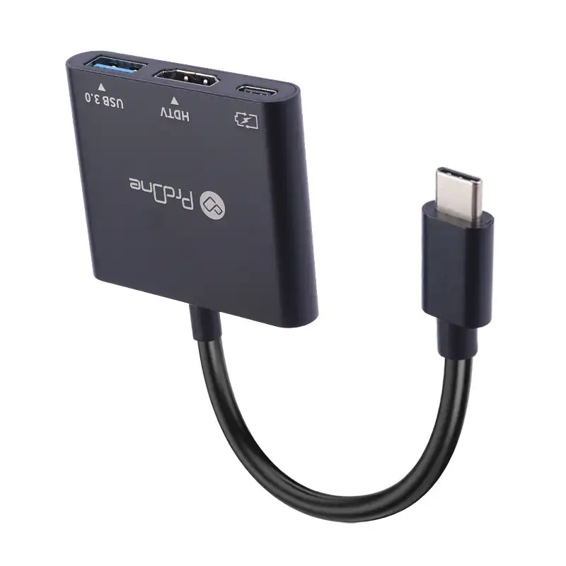 picture تبدیل ProOne PHU552 Type-C To HDMI/USB3.0/Type-C PD