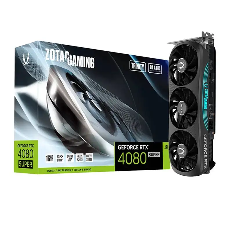 picture کارت گرافیک Zotac Gaming GeForce RTX4080 Super Trinity Black 16GB GDDR6X 256Bit