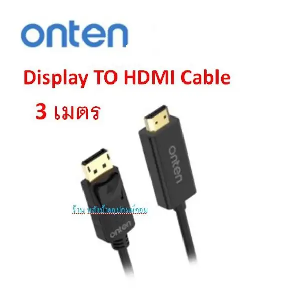 picture کابل DisplayPort به HDMI اونتن مدل Onten DisplayPort TO HDMI Cable DP303