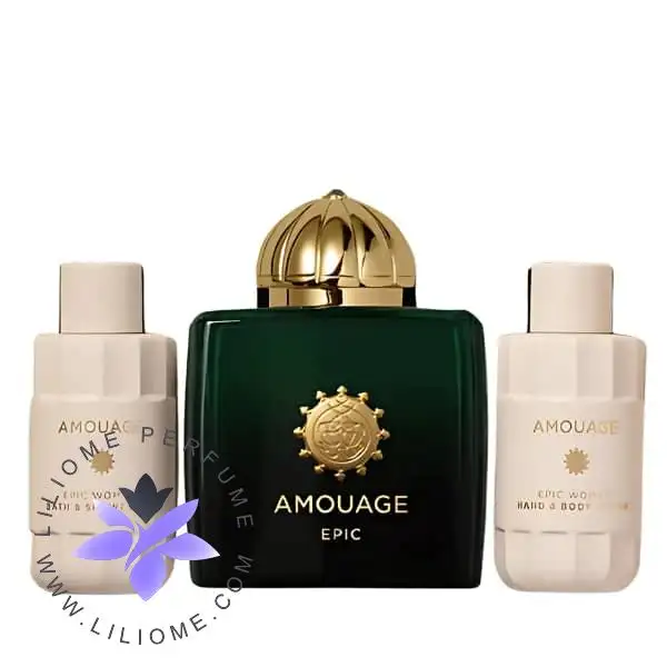 picture گیفت ست عطر آمواج اپیک زنانه | Amouage Epic Woman Gift Set