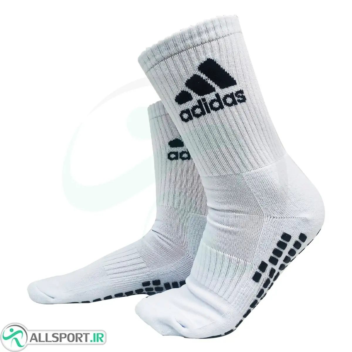 picture جوراب استپ دار آدیداس Adidas socks White