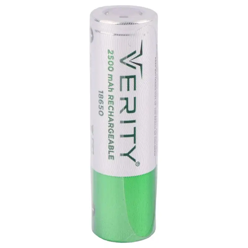 باتری لیتیومی شارژی Verity 18650 2500mAh 19435305