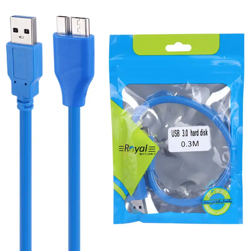 picture کابل هارد Royal USB3.0 30cm