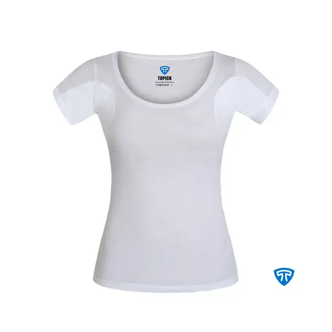 picture تی شرت آستین کوتاه تاپیک با کد WOMEN-TISHIRT-WHITE