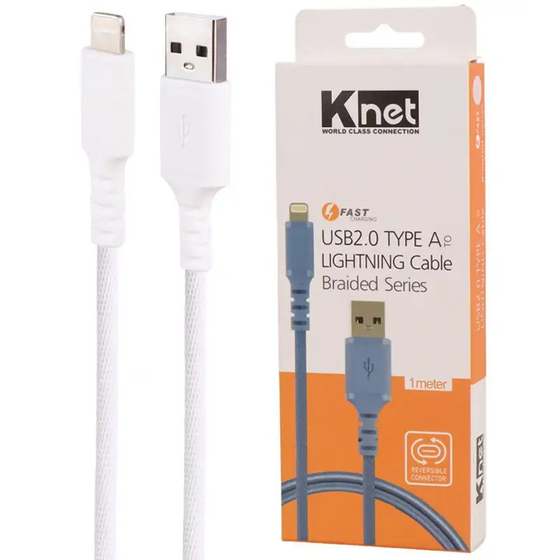 picture کابل آیفونی فست شارژ K-net K-CULB2010 1m