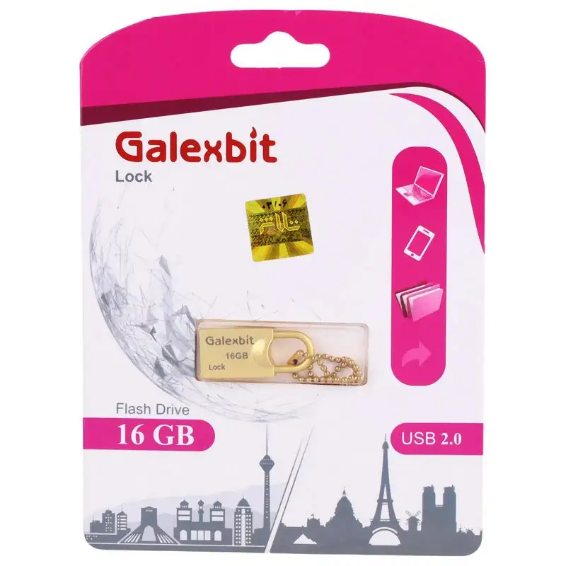 picture فلش 16 گیگ گلکس بیت Galexbit Lock