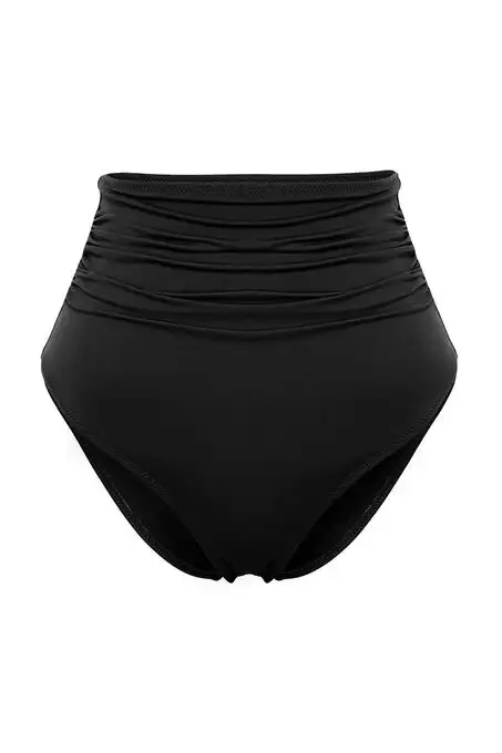 picture پایین تنه مایو دوتکه  میلا با کد TBESS20BA0018 5294110 ( Siyah Toparlayıcı Yüksek Bel Hipster Bikini Altı TBESS20BA0018 )