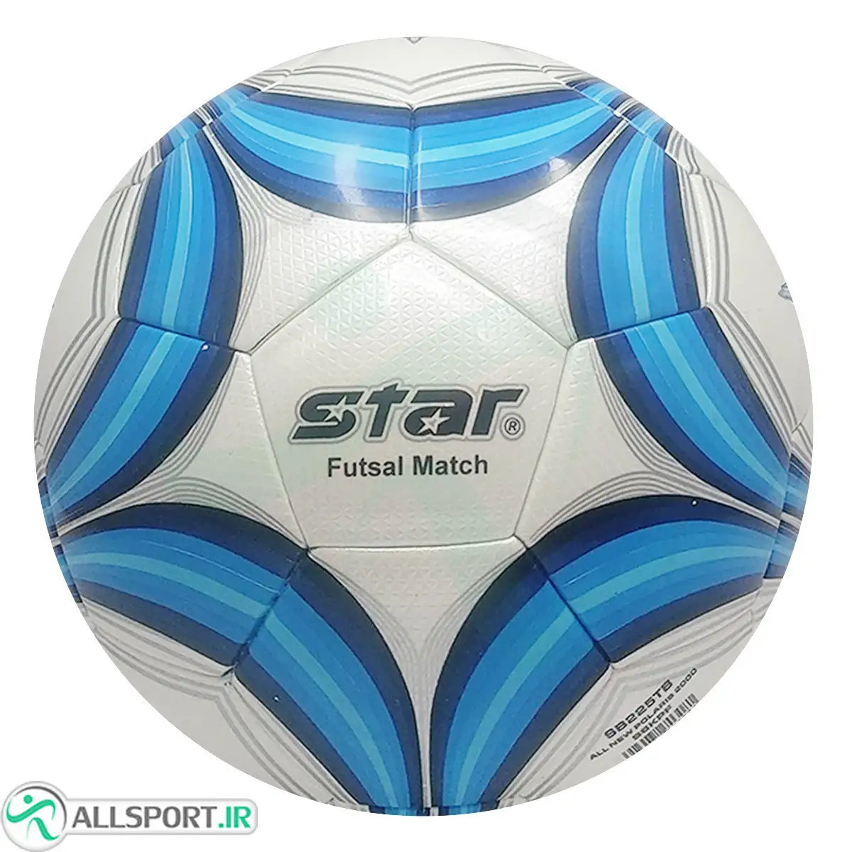 picture توپ فوتسال استار طرح اصلی Star Futsal Ball White Blue