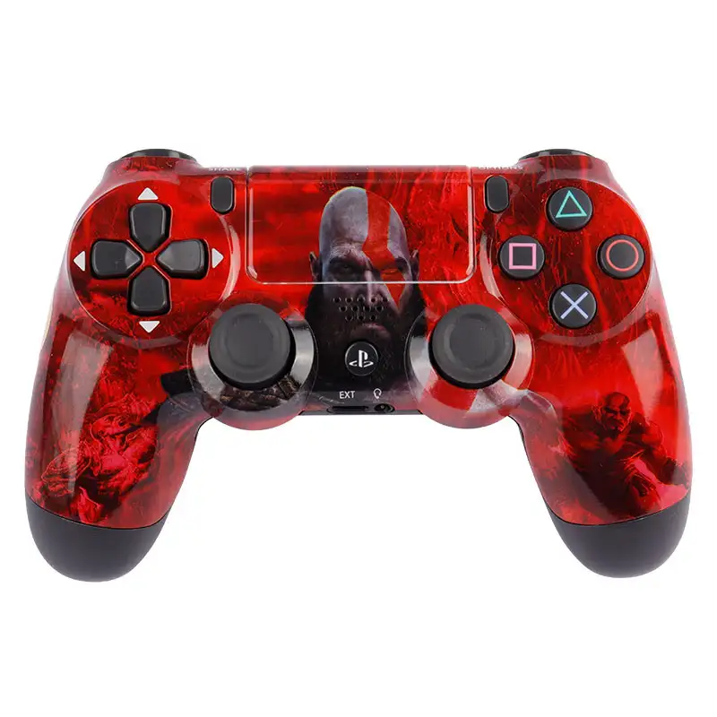 picture دسته بی سیم SONY PlayStation 4 DualShock 4 High Copy طرح God of War کد 4