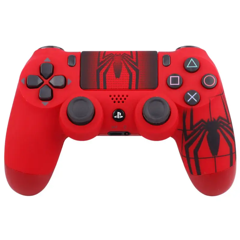 picture دسته بی سیم SONY PlayStation 4 DualShock 4 High Copy طرح Spider Man