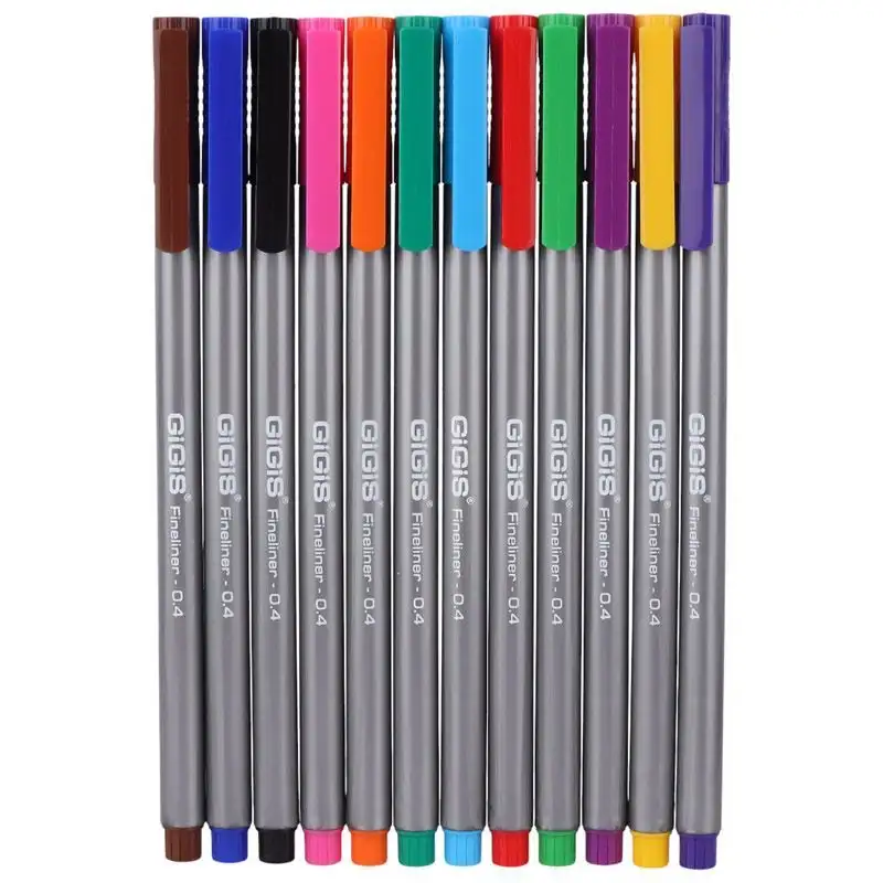 picture روان نویس Gigis Fineliner 0.4mm بسته 12 عددی