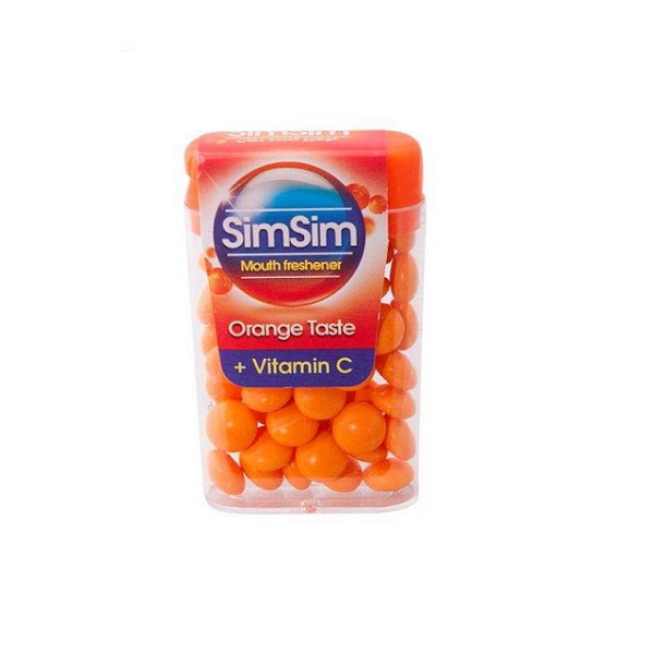 picture قرص خوشبوکننده دهان سیم سیم مدل ORANGE وزن 15 گرم