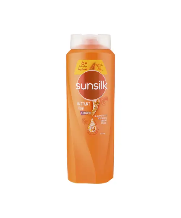 picture شامپو سانسیلک Sunsilk مناسب مو های آسیب دیده و شکننده حجم 650 میلی لیتر