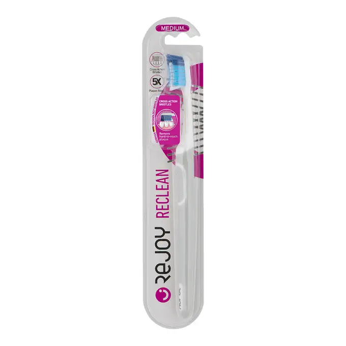 picture مسواک ریجوی با کد 41318050038 ( Rejoy Reclean Gray Medium Toothbrush )