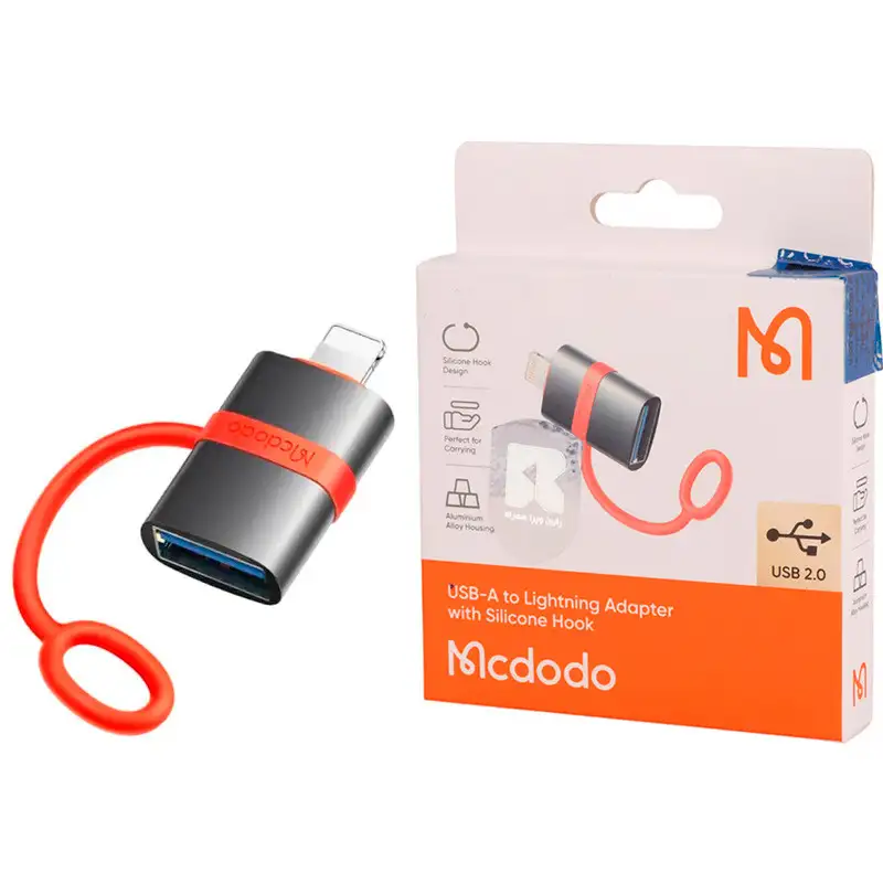 picture تبدیل Mcdodo OT-260 OTG USB To Lightning