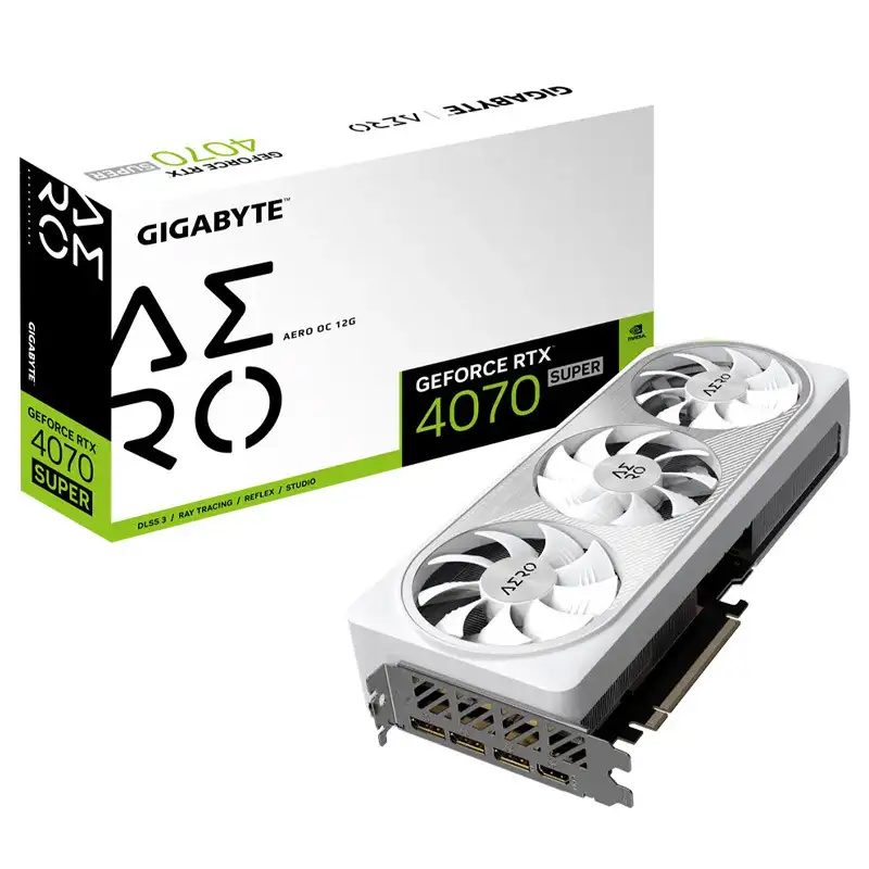 picture کارت گرافیک Gigabyte GeForce RTX 4070 SUPER AERO OC 12GB GDDR6X 192Bit