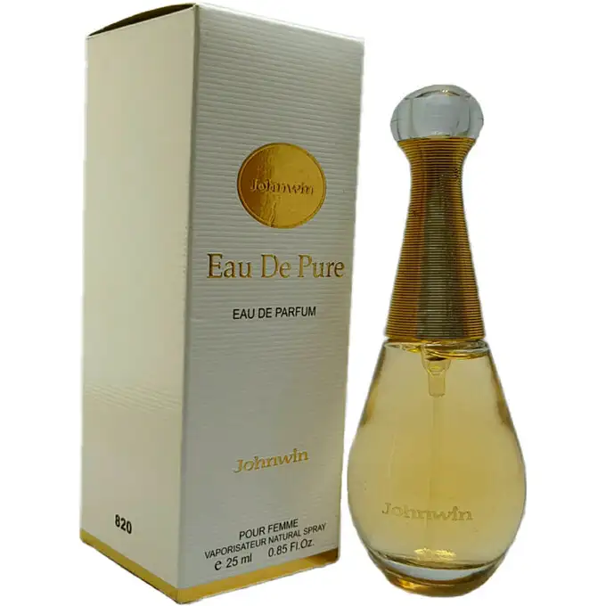 picture عطر پرفیوم جانوین با کد EAU DE PURE 25ML