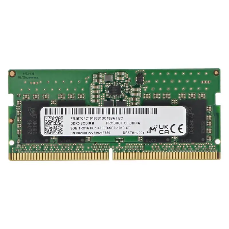 picture رم لپ تاپ Micron MTC4C10163S1SC48BA1 DDR5 8GB 4800MHz CL40 استوک