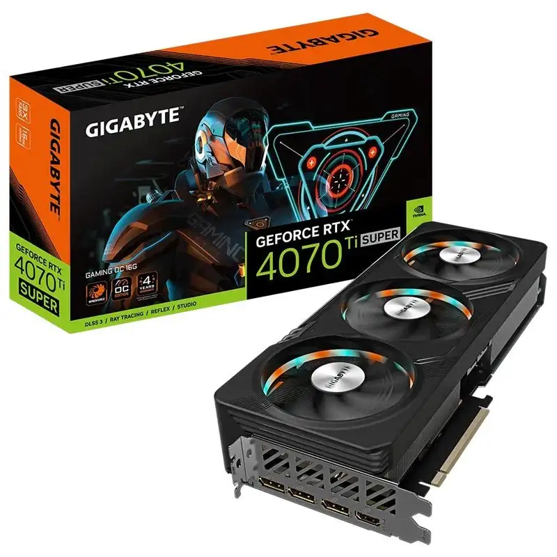 picture کارت گرافیک Gigabyte GeForce RTX 4070 Ti SUPER GAMING OC 16GB GDDR6X 256Bit