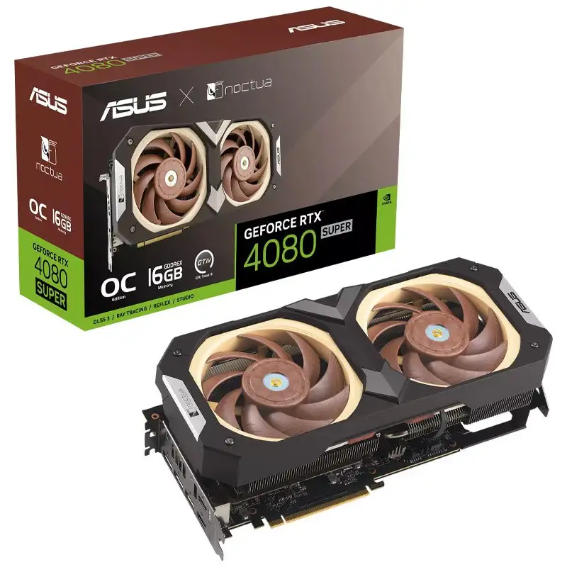 picture کارت گرافیک ASUS GeForce RTX 4080 Super Noctua OC Edition 16GB GDDR6X 256Bit