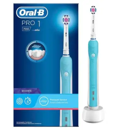 picture مسواک برقی اورال بی مدل پرو 1 Oral-B 700 (3Dwhite)