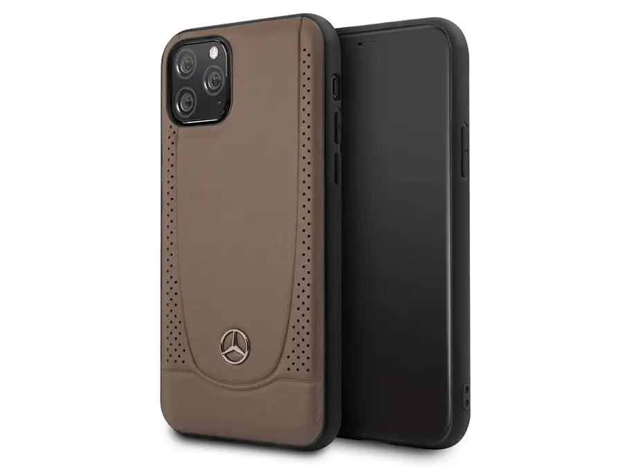 picture قاب چرمی آیفون 11 پرو مکس طرح مرسدس بنز CG Mobile iphone 11 Pro Max Mercedes-Benz Leather Case