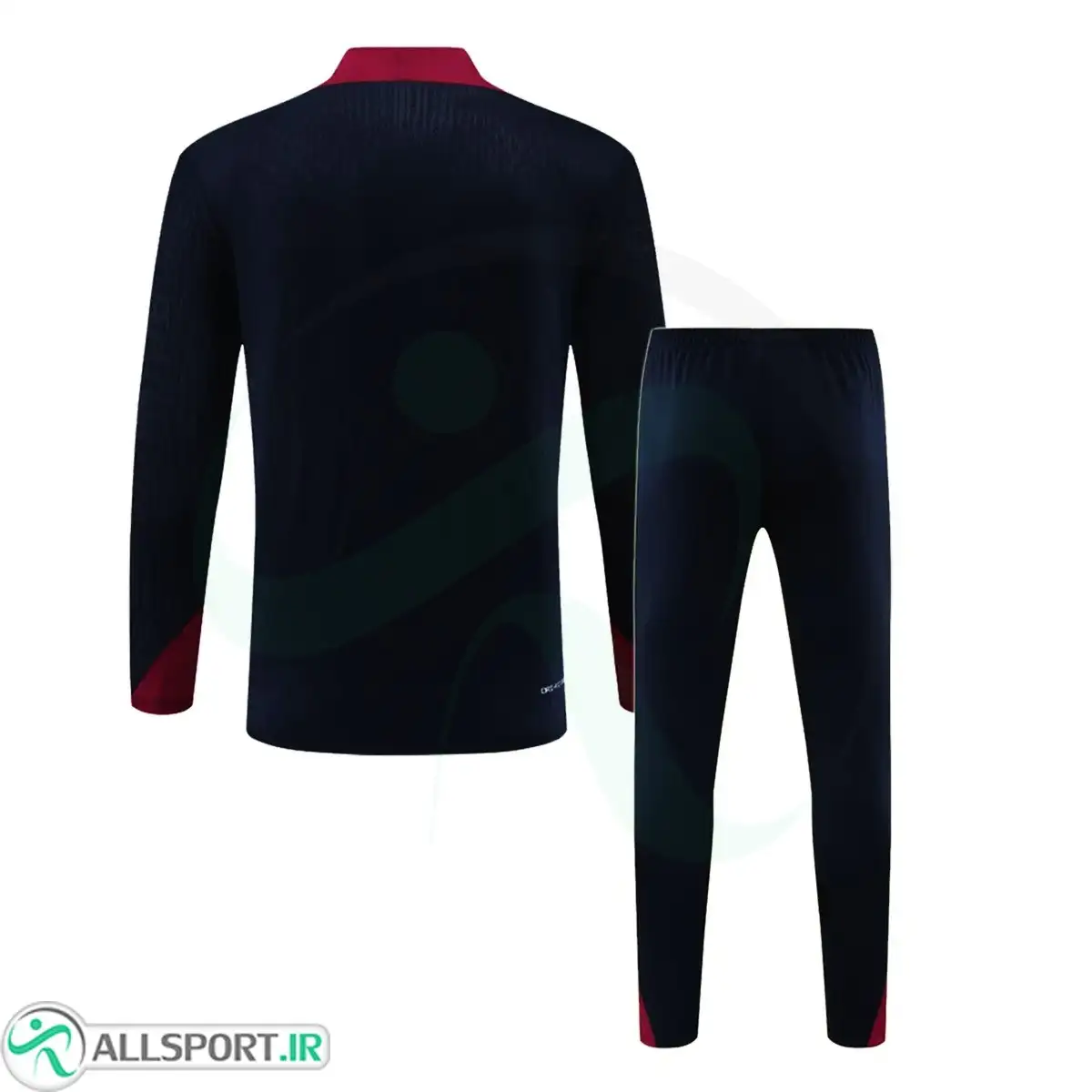 picture ست نیم زیپ شلوار انگلیس  England 2025 Blue Navy Tracksuit