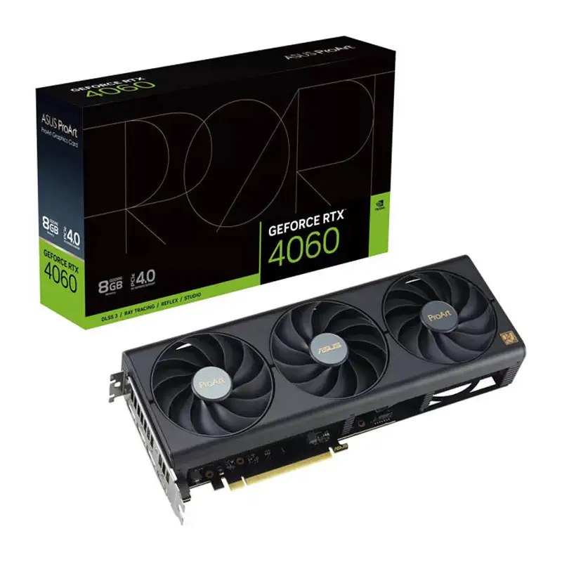 picture کارت گرافیک ASUS ProArt GeForce RTX 4060 8GB GDDR6 128Bit