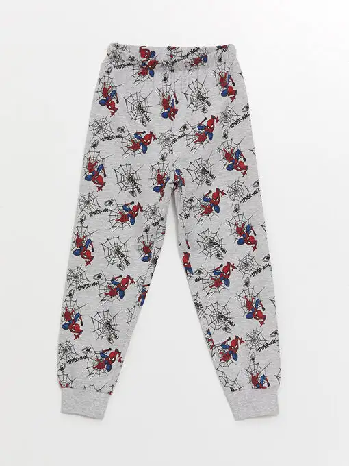 picture شلوار پیاده روی ال سی وایکیکی با کد W44278Z4-998 ( Beli Lastikli Spiderman Baskılı Erkek Çocuk Pijama Alt )