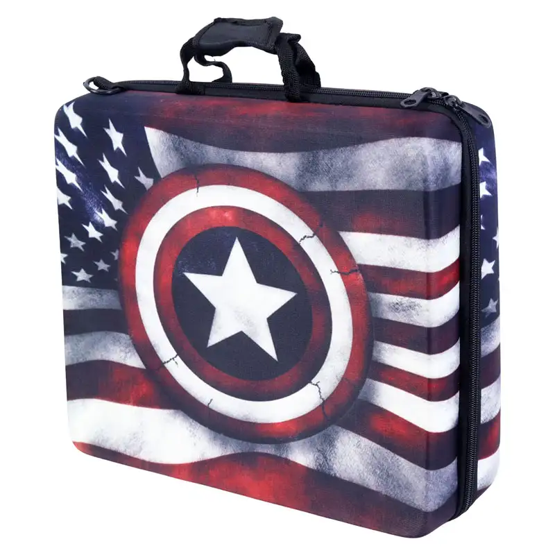 picture کیف کنسول بازی PS4 طرح Capitan America