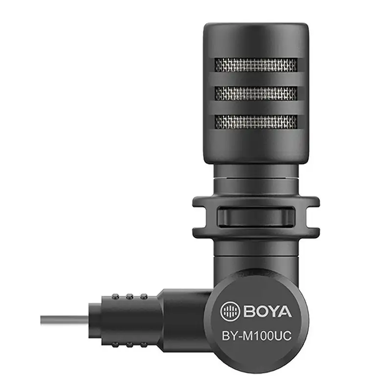 picture میکروفون کندانسور Boya BY-M100UC Type-C