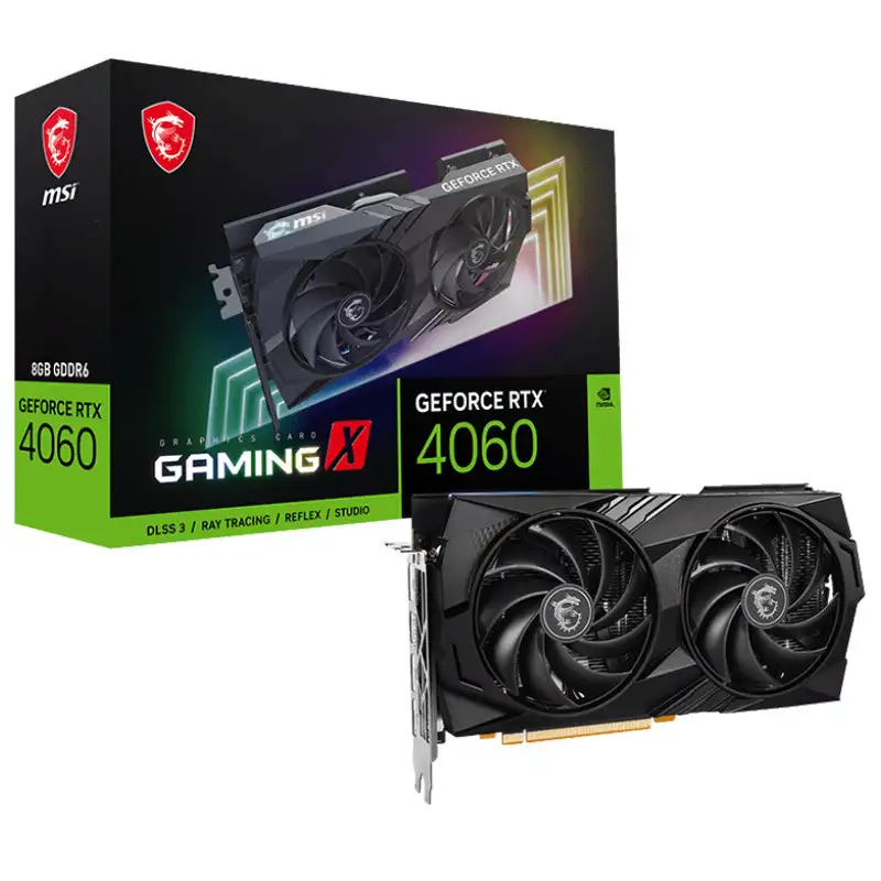 picture کارت گرافیک MSI GeForce RTX 4060 GAMING X 8G GDDR6 128Bit