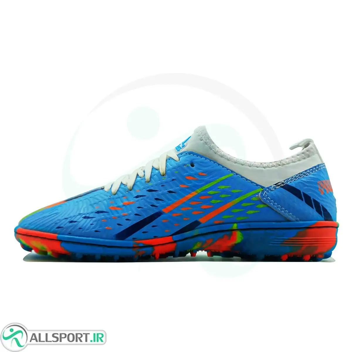 picture کفش چمن مصنوعی آدیداس پردیتور Adidas Predator  Blue White