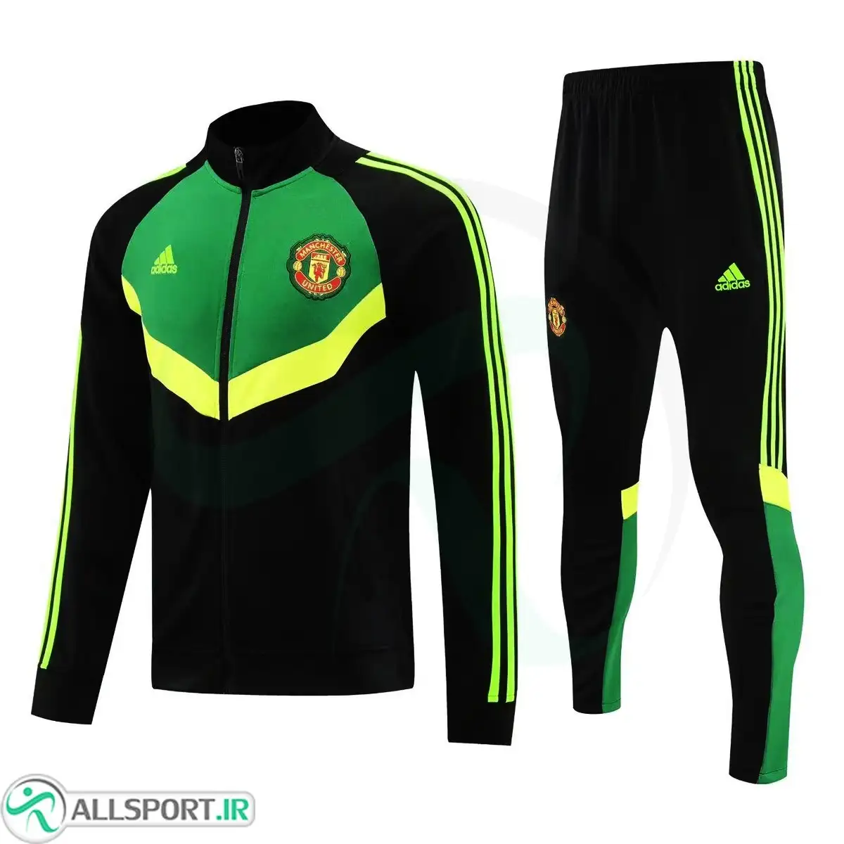 picture گرمکن شلوار منجستر یونایتد Manchester United 2024-25 Black Green