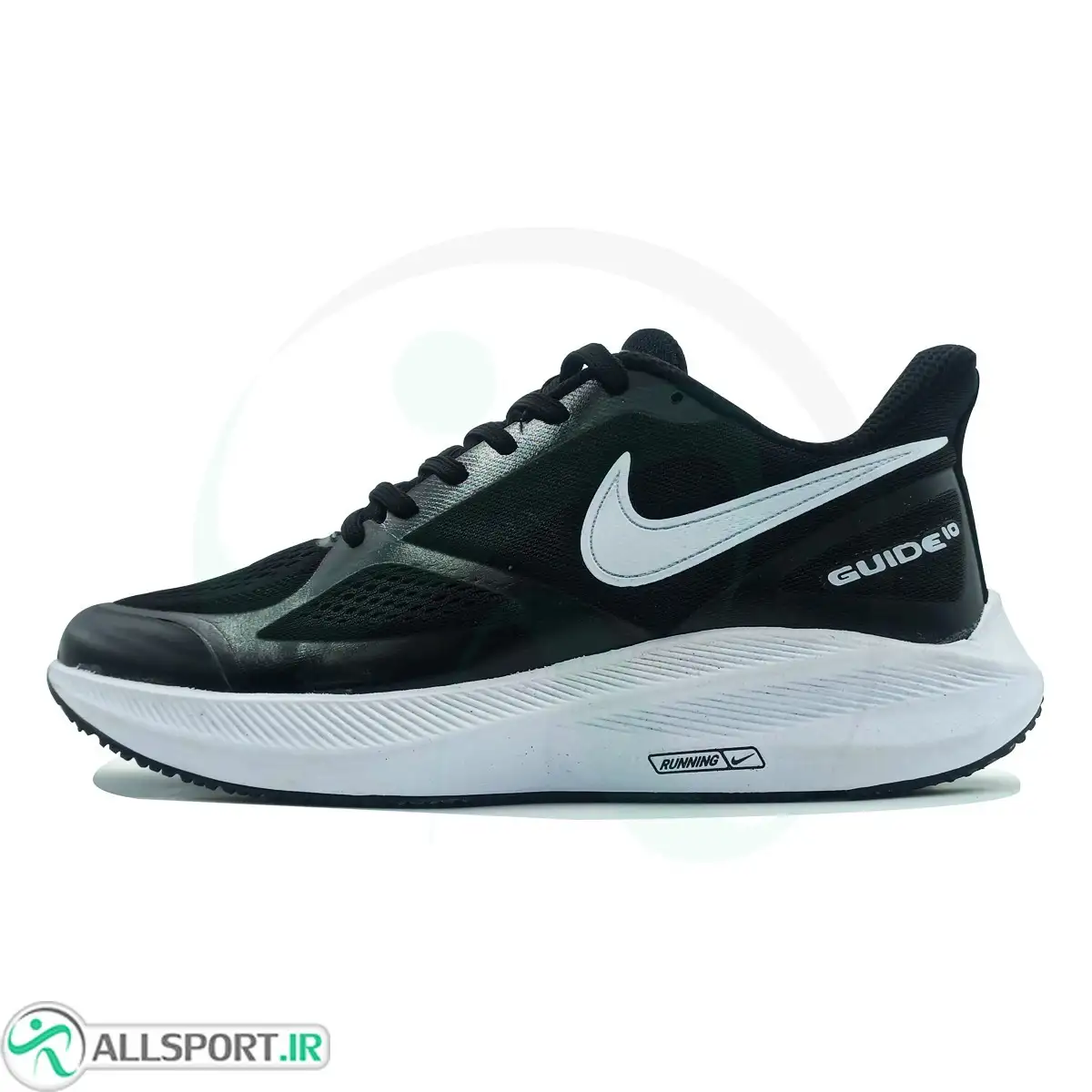 picture کتانی نایک ایرزوم گاید Nike Air Zoom Guide10 Black White