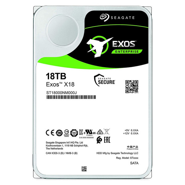 هارد دیسک اینترنال سیگیت مدل EXOS X18 ST18000NM000J ظرفیت 18 ترابایت 2556047