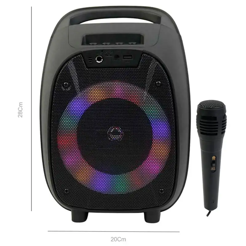 picture اسپیکر بلوتوثی فلش خور Btspeaker ZQS6123 + میکروفون