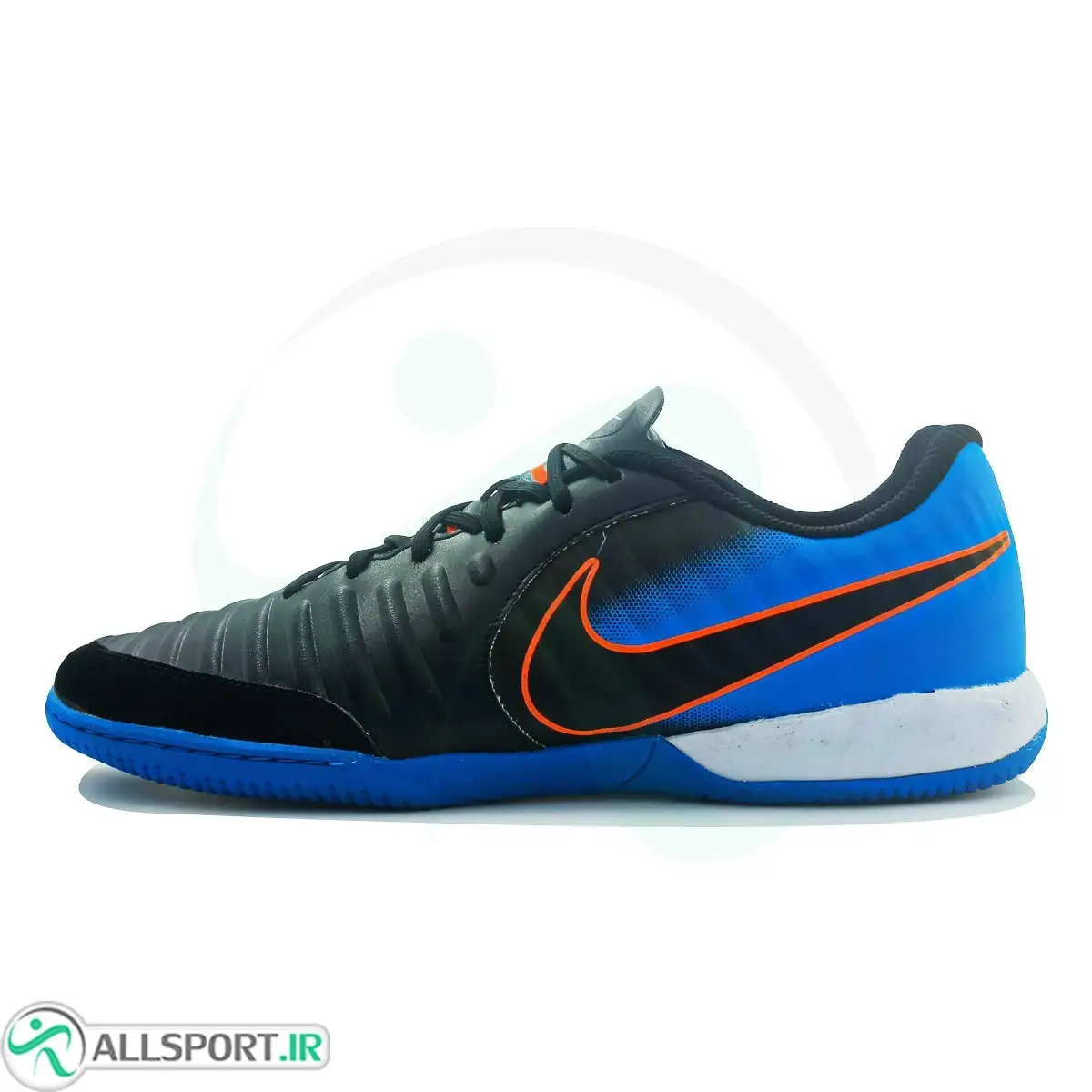 picture کفش فوتسال نایک تمپو ایکس Nike Tiempo X  Black Blue