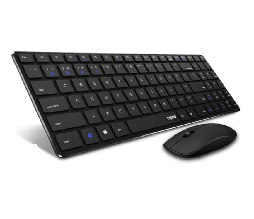 picture کیبورد و ماوس بی سیم رپو مدل RAPOO Wireless Keyboard & Mouse 9320M