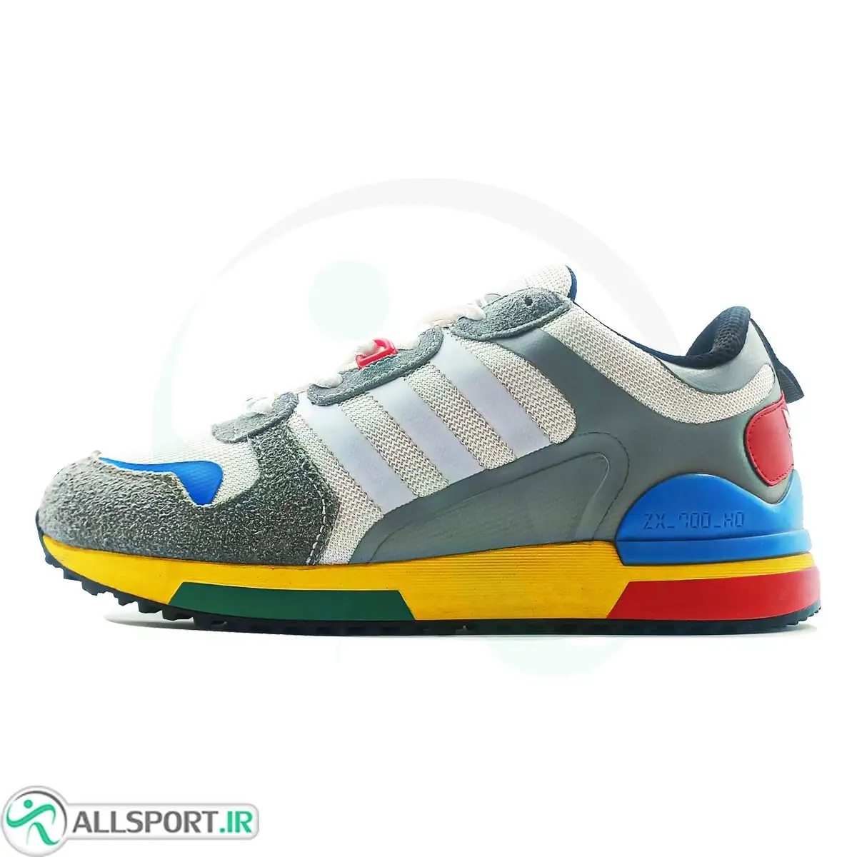 picture کتانی آدیداس زد ایکس Adidas ZX 700 Gray Yellow Red