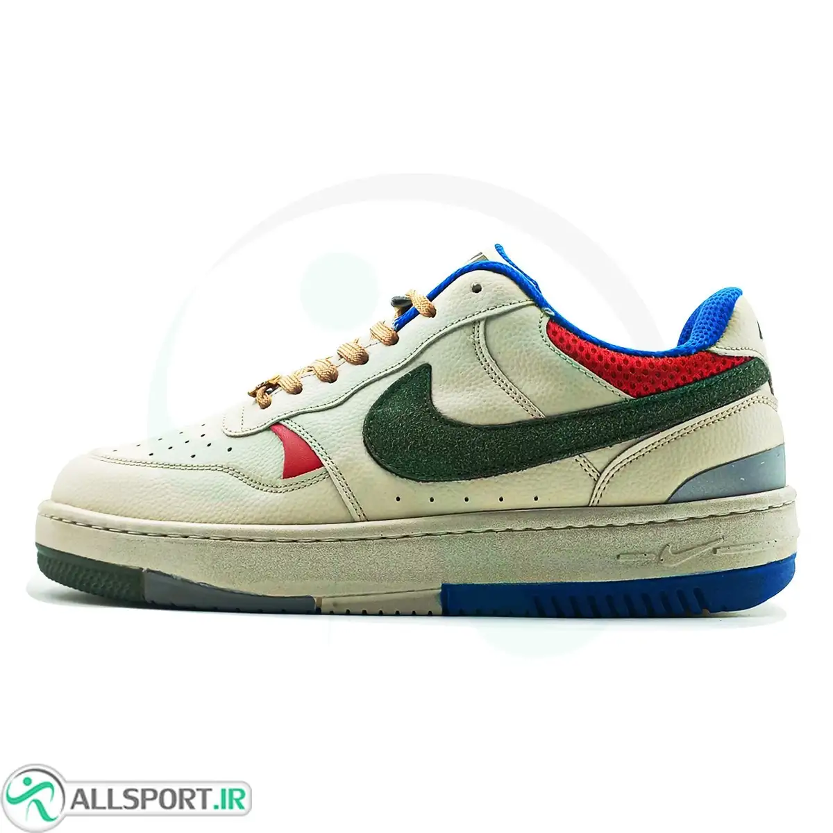 picture کتانی نایک ایر فورس Nike Air Force Cream Green