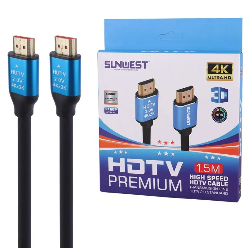 picture کابل HDMI 4K سان وست Sunwest طول 1.5 متر