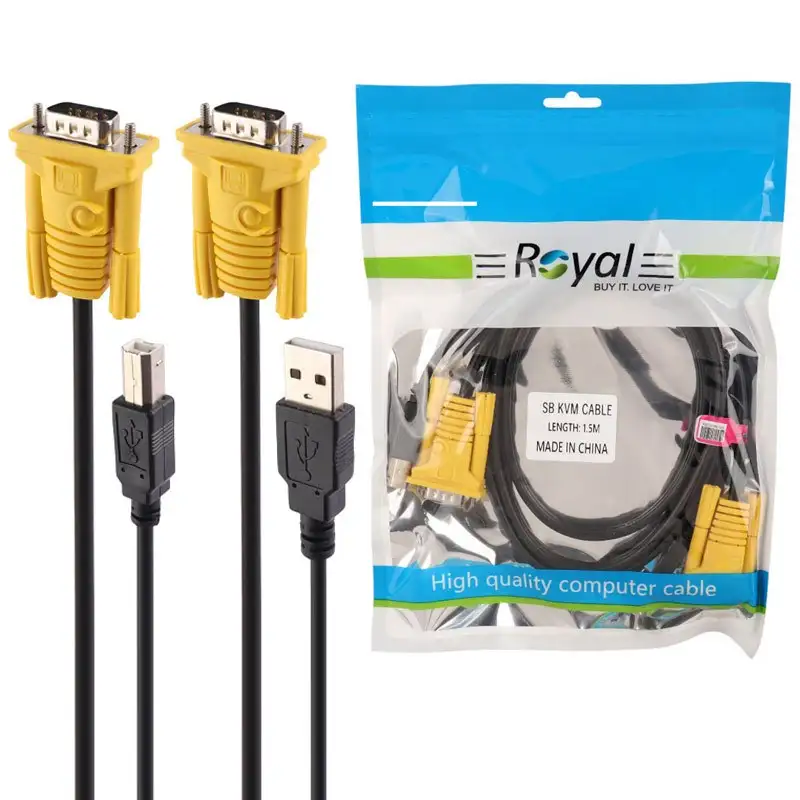 picture کابل Royal KVM USB 1.5m