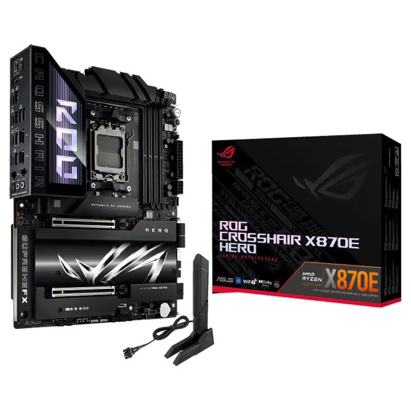 picture مادربرد ایسوس ASUS ROG CROSSHAIR X870E HERO DDR5 AM5