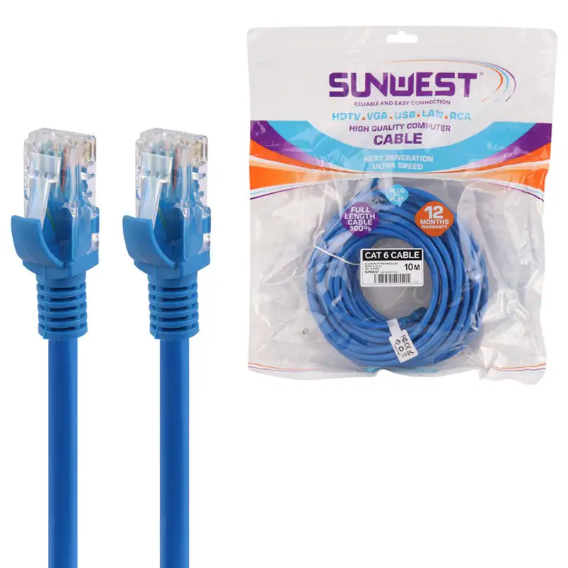 picture کابل شبکه Sunwest Cat6 10m